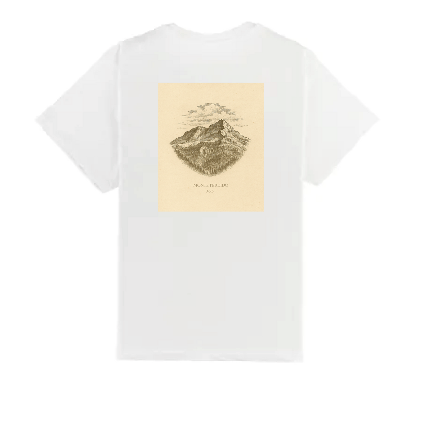 Camiseta Monte Perdido Oversize
