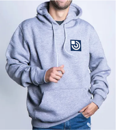 Sudadera Edge Navy Regular Essential