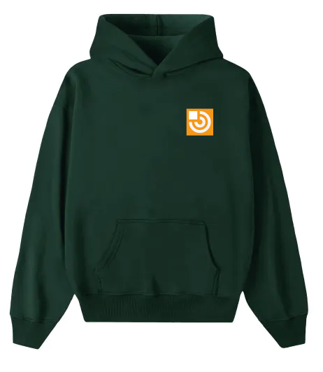 Sudadera Edge Orange Oversize
