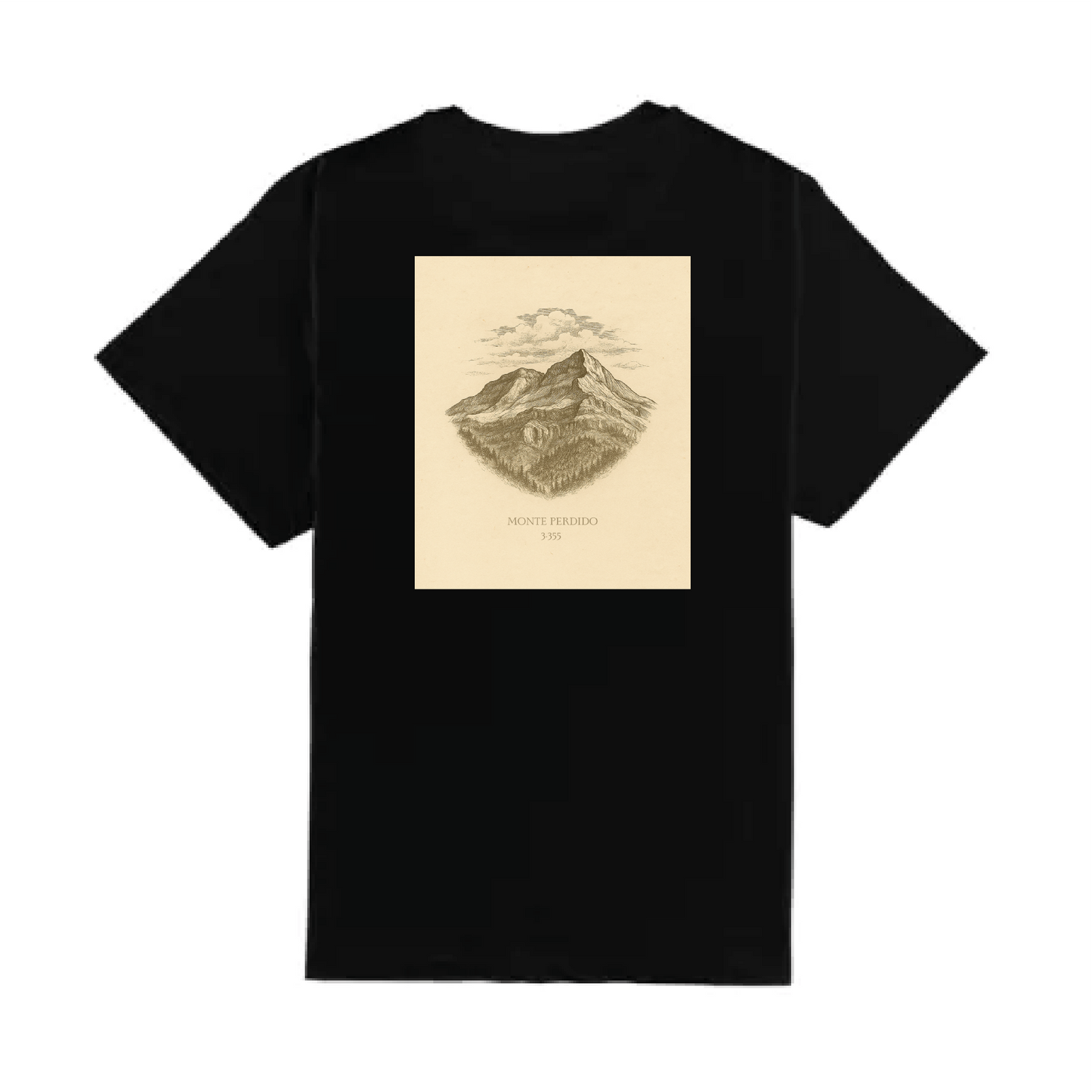 Camiseta Monte Perdido Oversize