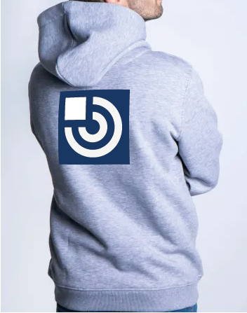 Sudadera Edge Navy Regular Essential