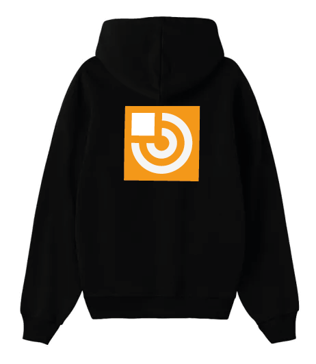 Sudadera Edge Orange Oversize
