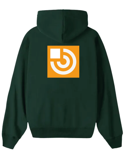 Sudadera Edge Orange Oversize
